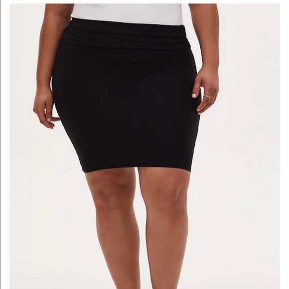 torrid Dresses & Skirts - Torrid Black Jersey Pencil Skirt